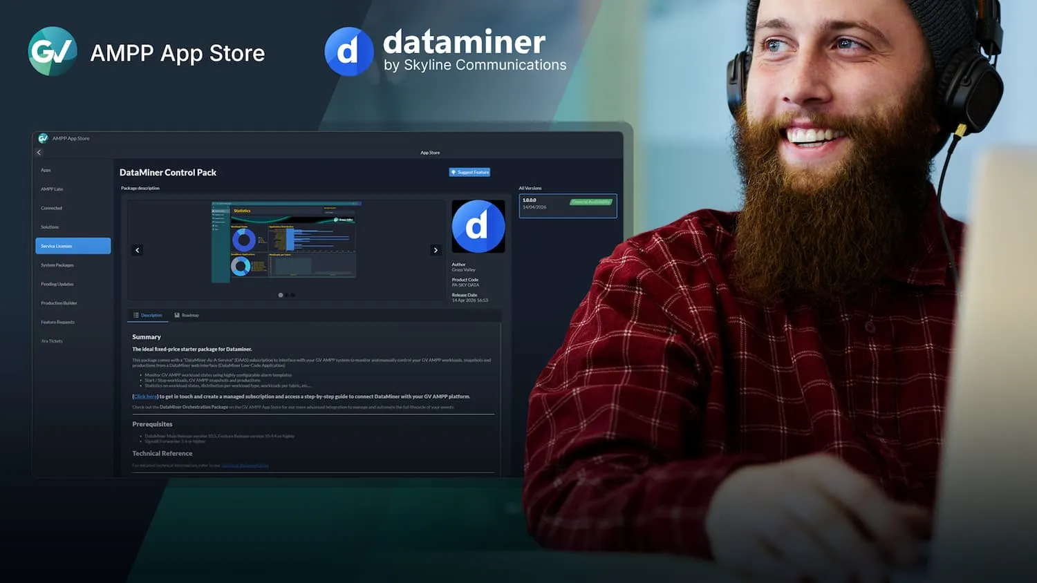dataminer.MediaOps in the AMPP App Store