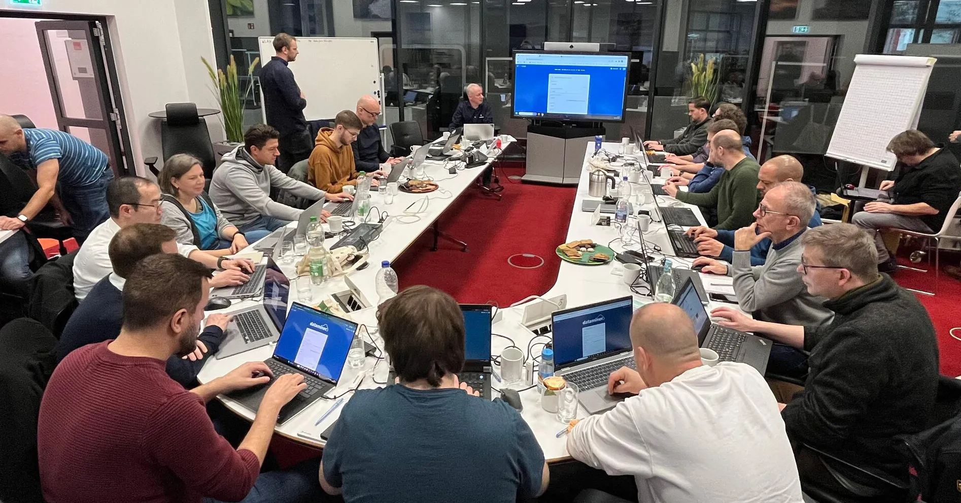 DataMiner DevOps Professionals at work