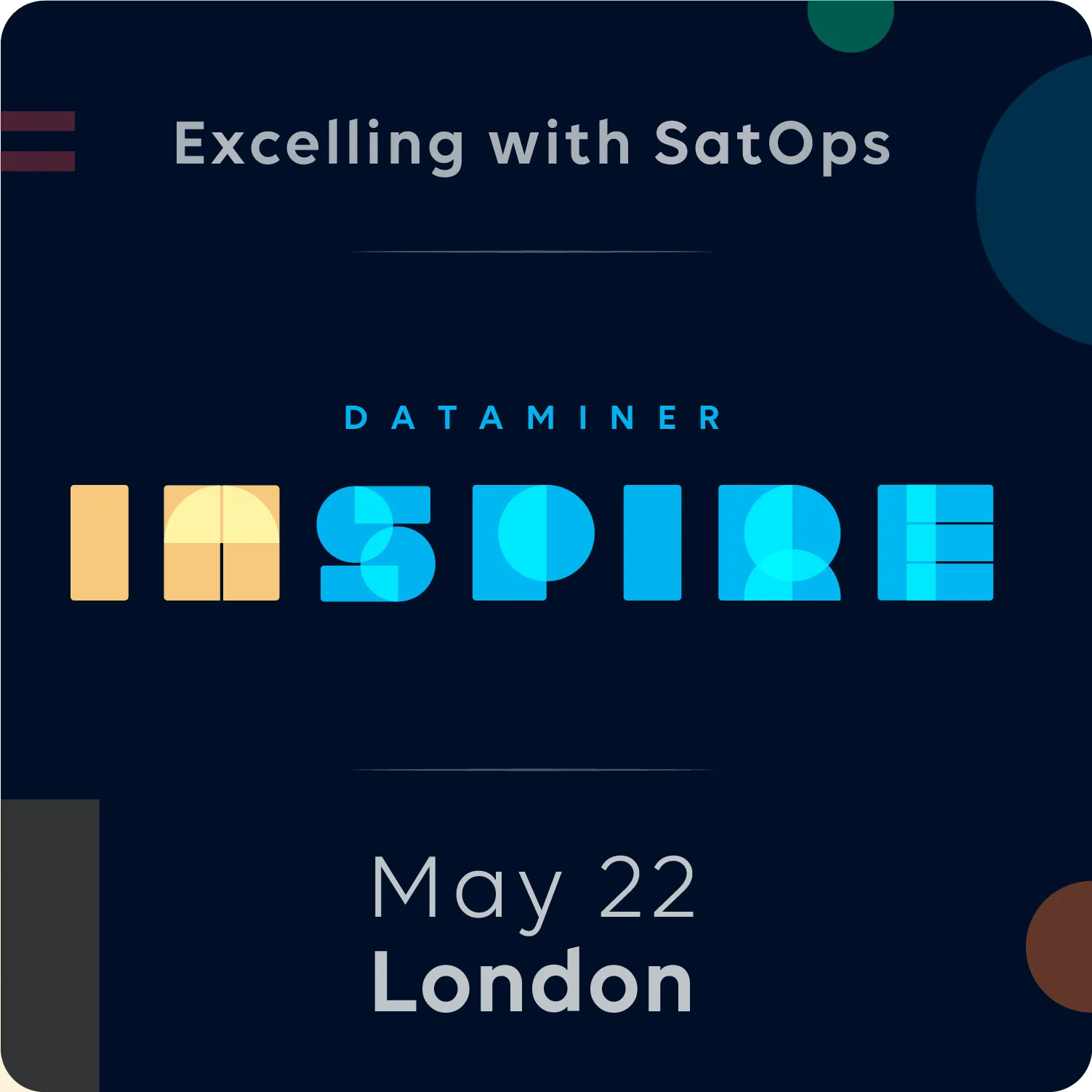 DataMiner Inspire Singapore - May 26
