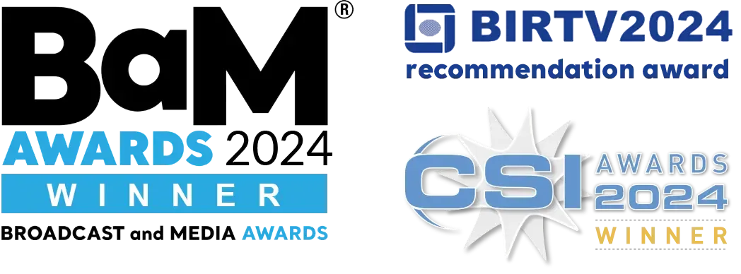 MediaOps was awarded by IABM, BIRTV, CSI Awards