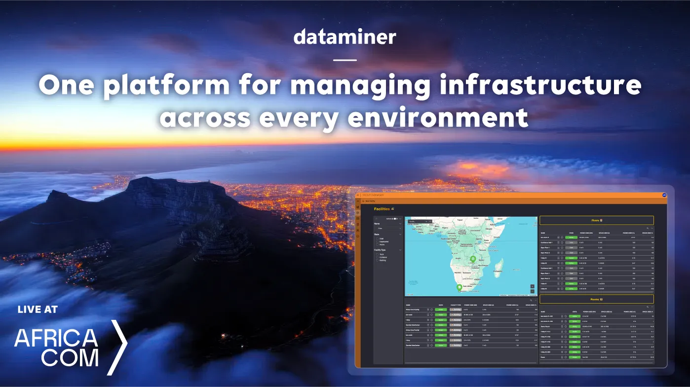 Screenshots of DataMiner InfraOps