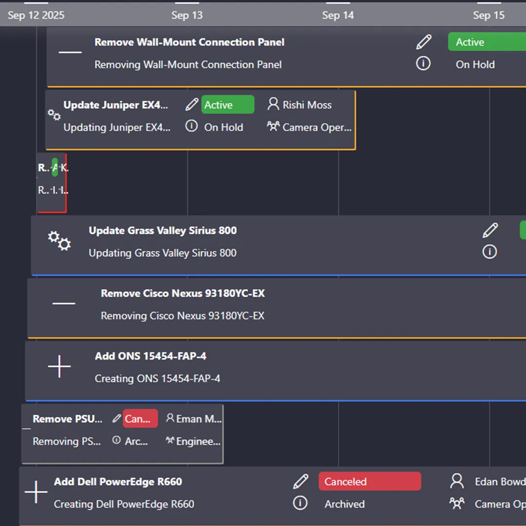 Detail screenshot of the Plan & Build application.