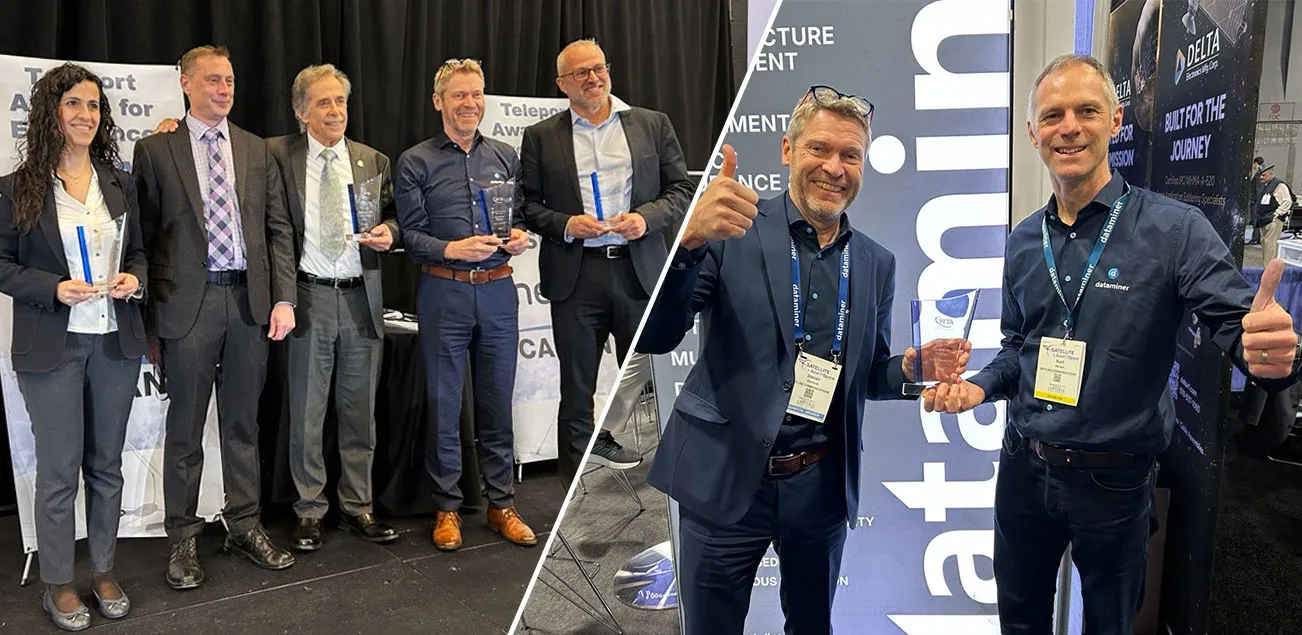 DataMiner SatOps wins Teleport Technology of the Year award
