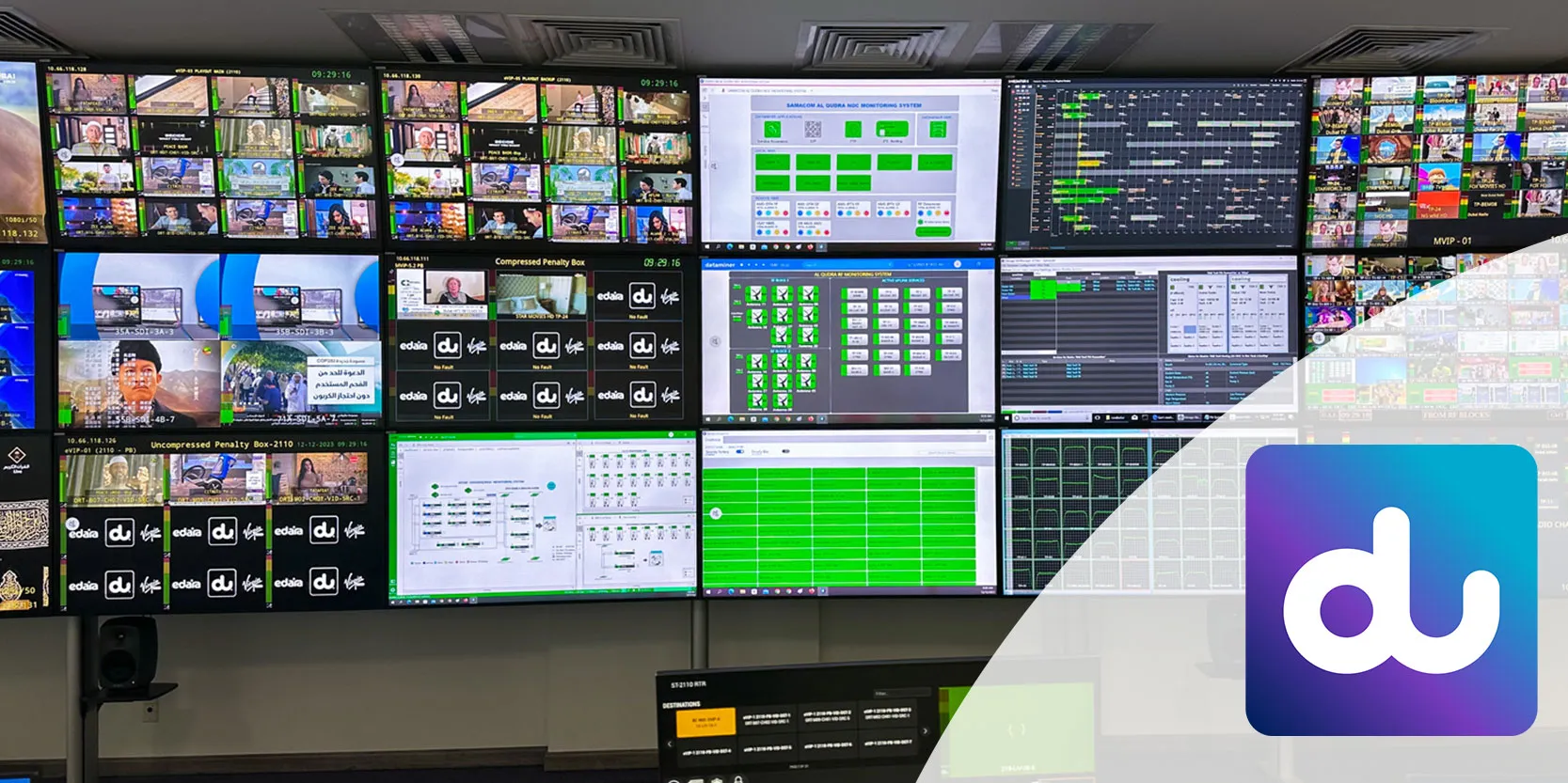 Screenshot Arista's media control service