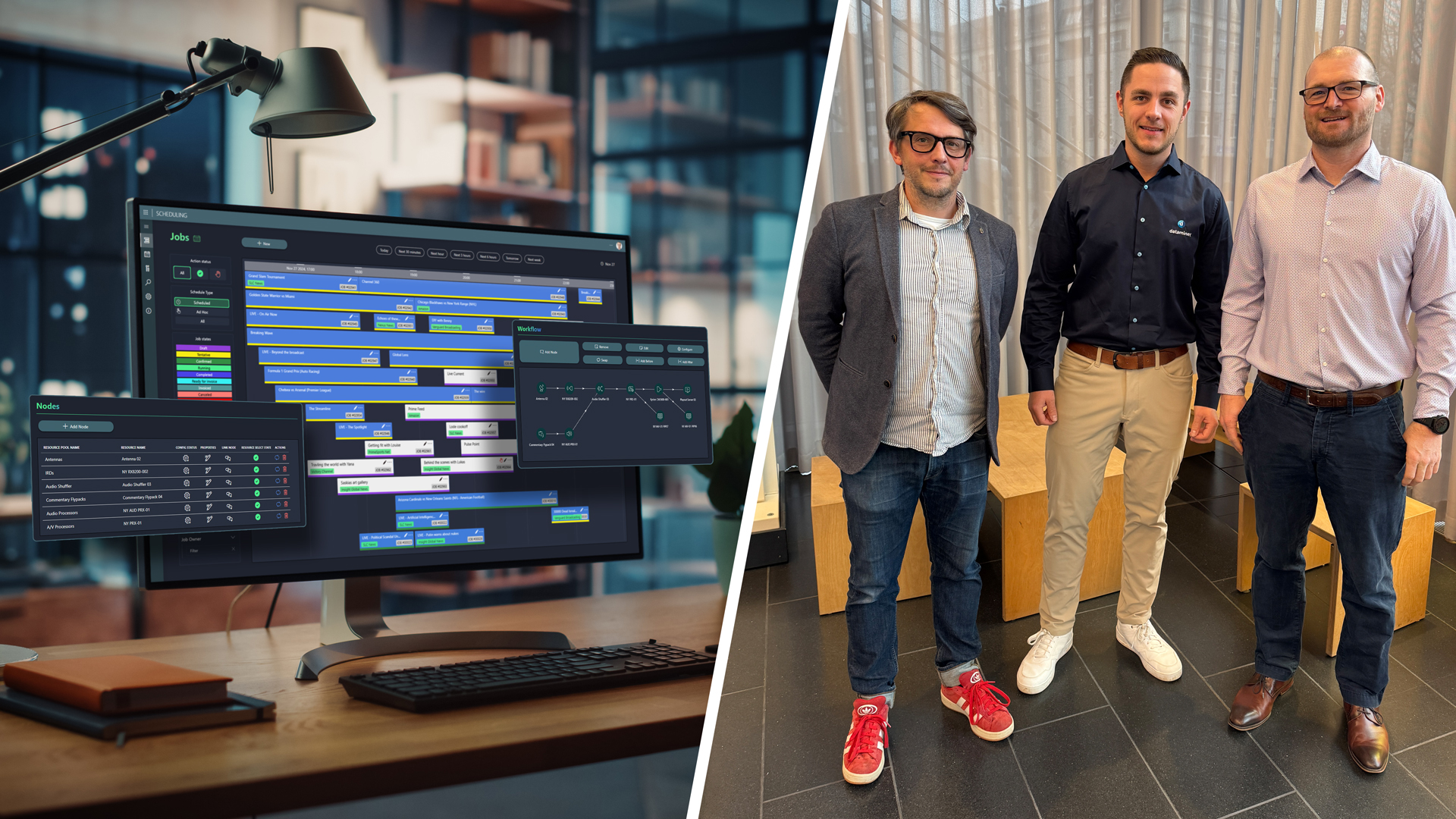 LOGIC media solutions and Skyline Communications launch DataMiner managed service on AWS